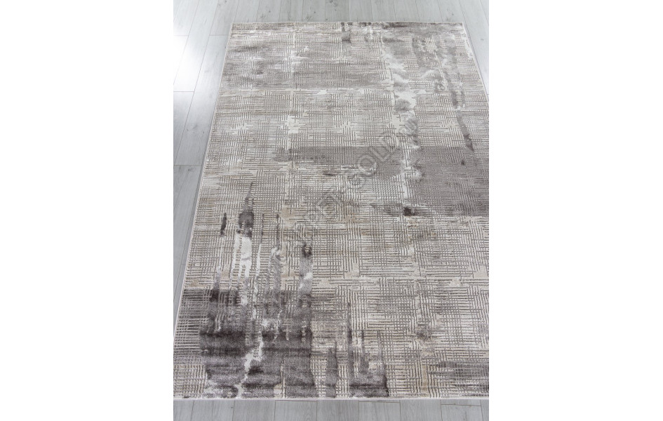 Ковер P119A - L.GRAY / L.GRAY - Прямоугольник - коллекция LUCCI