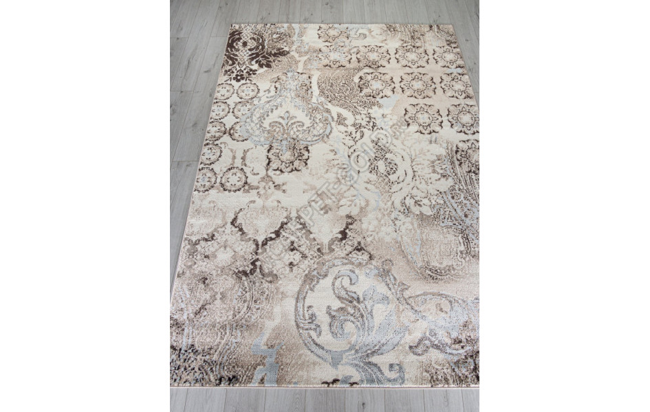 Ковер MP03 - BEIGE - Прямоугольник - коллекция IRIS